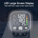 Rechargeable LED Wrist Blood Pressure Monitor 