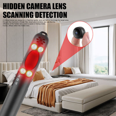 Hidden Camera Bug Detector and GPS Tracker for Hotels and Cars