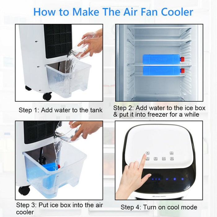 Portable Windowless Air Conditioner with Remote Control