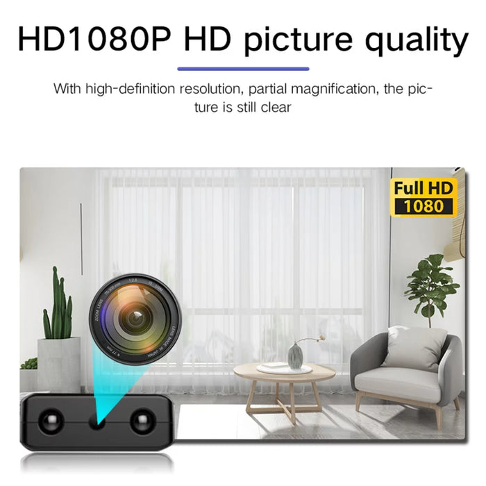 Micro HD Video Camera with WiFi and Audio