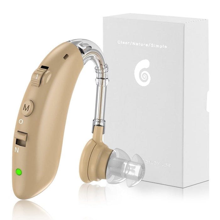 Digital Rechargeable Hearing Aids for Adults (Pair)