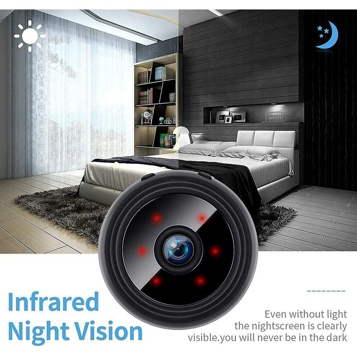 Mini Wireless Magnetic Camera with Audio and Video Live Feed