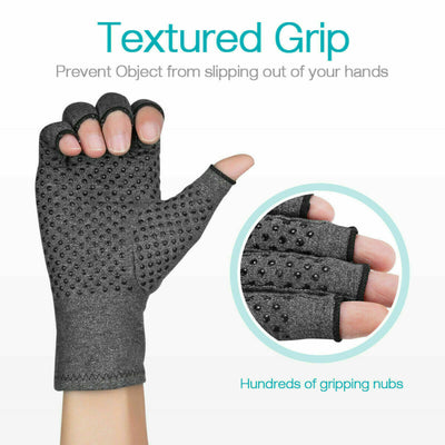 Fingerless Compression Therapy Arthritis Gloves