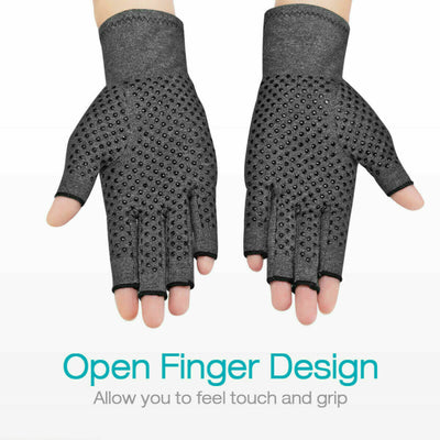 Fingerless Compression Therapy Arthritis Gloves