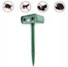 Solar Powered and Ultrasonic Animal Repellent