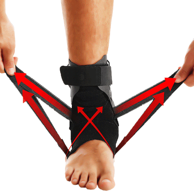 Compression Ankle Brace and Support for Foot Relief