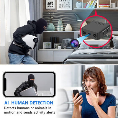 Small HD Video Camera with WiFi and Audio