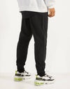 Nylon jogging trousers