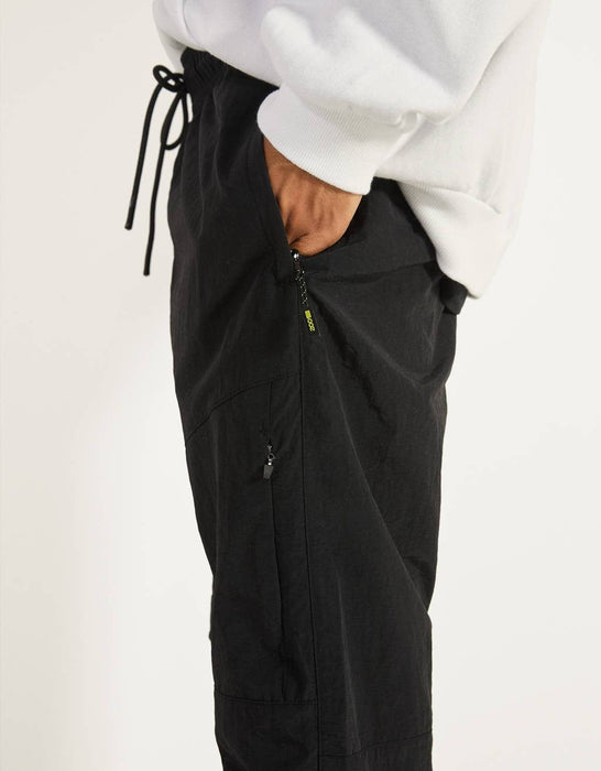 Nylon jogging trousers