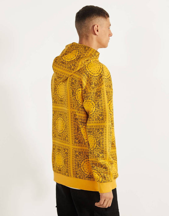 Paisley print hoodie