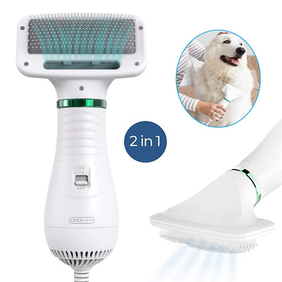 2 in 1 Dog Brush & Grooming Dryer