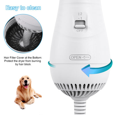 2 in 1 Dog Brush & Grooming Dryer