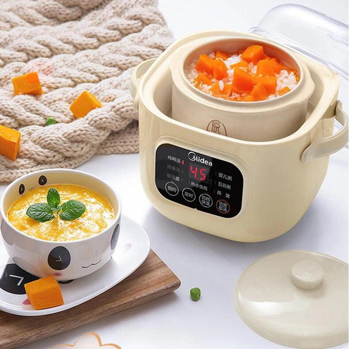 Intelligent Electric Ceramic Slow Cooker Pot