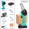 4 Inch Cordless Hand-Held Mini Electric Chainsaw