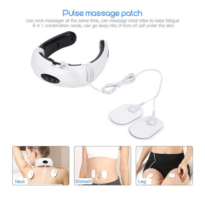 Electric Pulse Back and Neck Massager