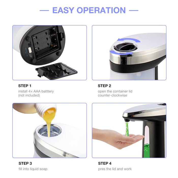 Automatic Touchless Soap Dispenser 400ml