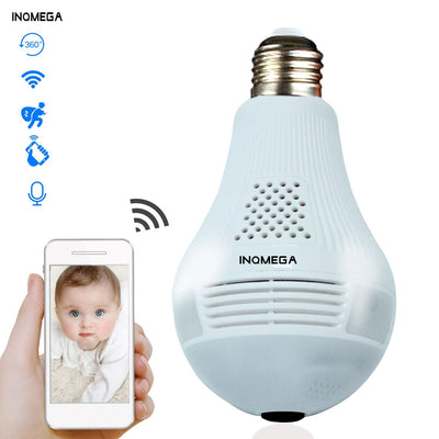 LED Wireless Panoramic (360) Home Security Light Bulb