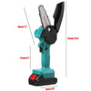 4 Inch Cordless Hand-Held Mini Electric Chainsaw