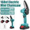 4 Inch Cordless Hand-Held Mini Electric Chainsaw