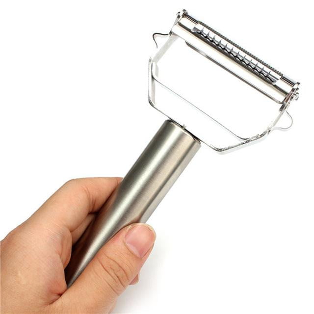 STAINLESS STEEL MULTIFUNCTION JULIENNE PEELER