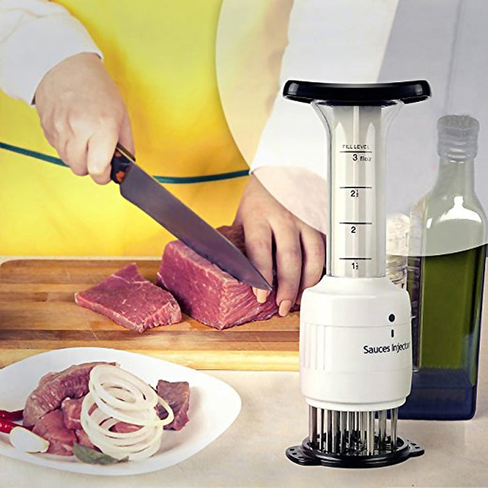 Meat - 2 in 1 Tenderizer and Marinade Injector