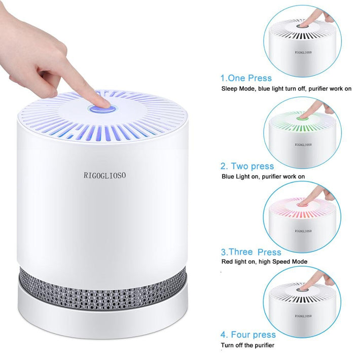 True HEPA Air Purifier for Home, Allergies and Bedroom
