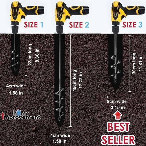 EZPLANTER - Garden Drill Auger