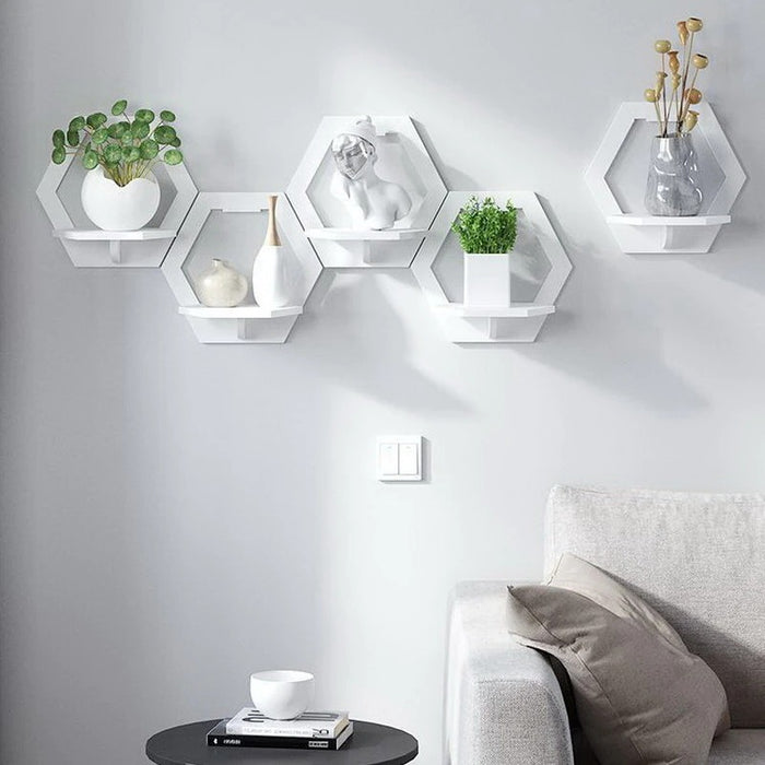 Decorative wall shelf (Set of 3)